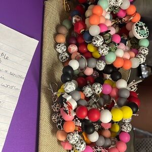 Homemade keychain wristlets